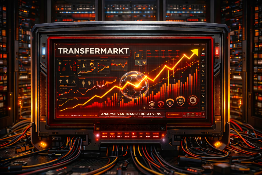 Een supercomputer die de transfermarkt analyseert.