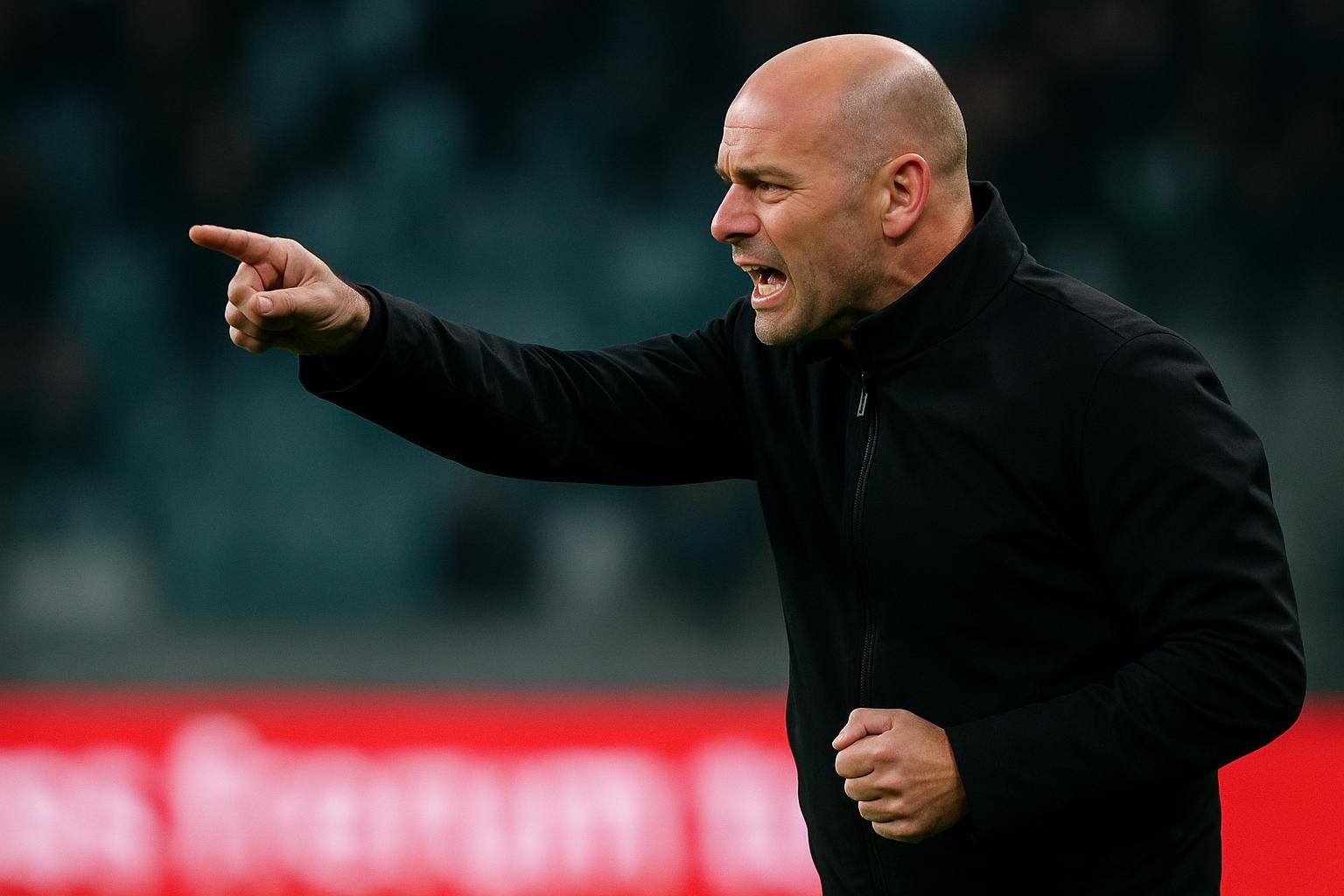 Frustrerende Onur Cinel langs de lijn bij Cercle Brugge na nederlaag