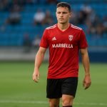 Zinho Vanheusden tijdens een wedstrijd in het shirt van Marbella