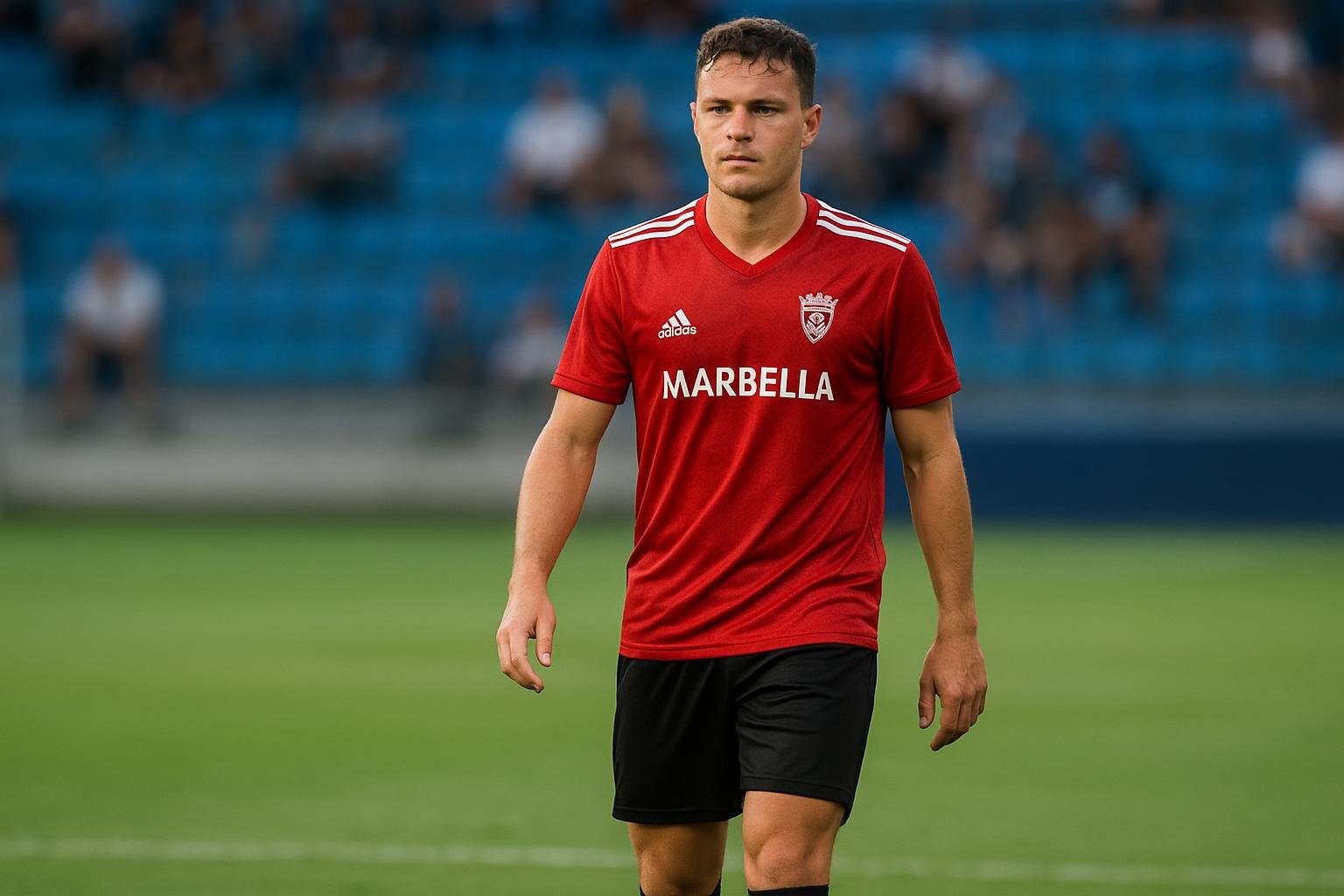 Zinho Vanheusden tijdens een wedstrijd in het shirt van Marbella