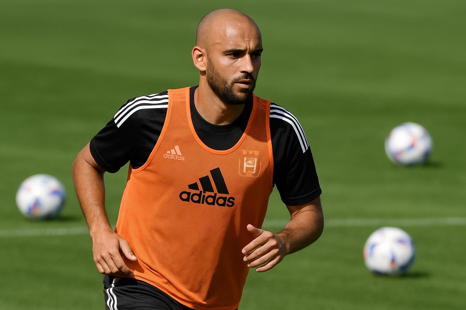 Anthony Vanden Borre in actie in het shirt van Anderlecht