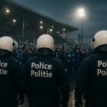 Politie in actie rond topwedstrijd Club Brugge tegen KAA Gent