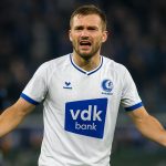 Teleurgestelde Maksim Paskotsi na verlies van KAA Gent tegen Club Brugge