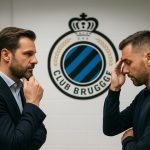 Ivan Leko gefocust langs de lijn bij Club Brugge tijdens een wedstrijd
