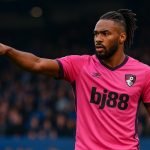 Antoine Semenyo in actie voor Bournemouth tijdens een Premier League-wedstrijd