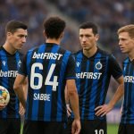 Hein Vanhaezebrouck analyseert Club Brugge langs het veld