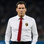 Bondscoach Rudi Garcia tijdens een persmoment bij de Belgische voetbalbond