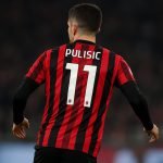 Christian Pulisic in actie voor AC Milan tijdens een wedstrijd