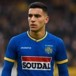 Spelers van KVC Westerlo vieren tijdens een wedstrijd