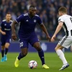 Anderlecht in actie tijdens een thuiswedstrijd in het Lotto Park