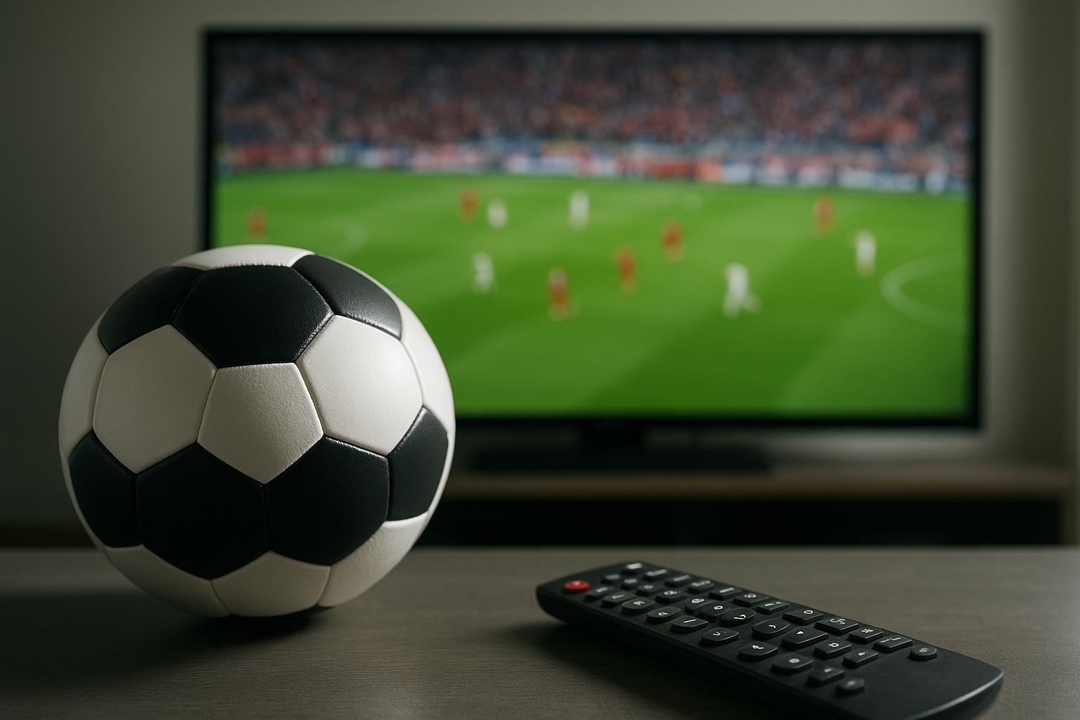 Abstract beeld bij tv-rechten van de Belgische Pro League