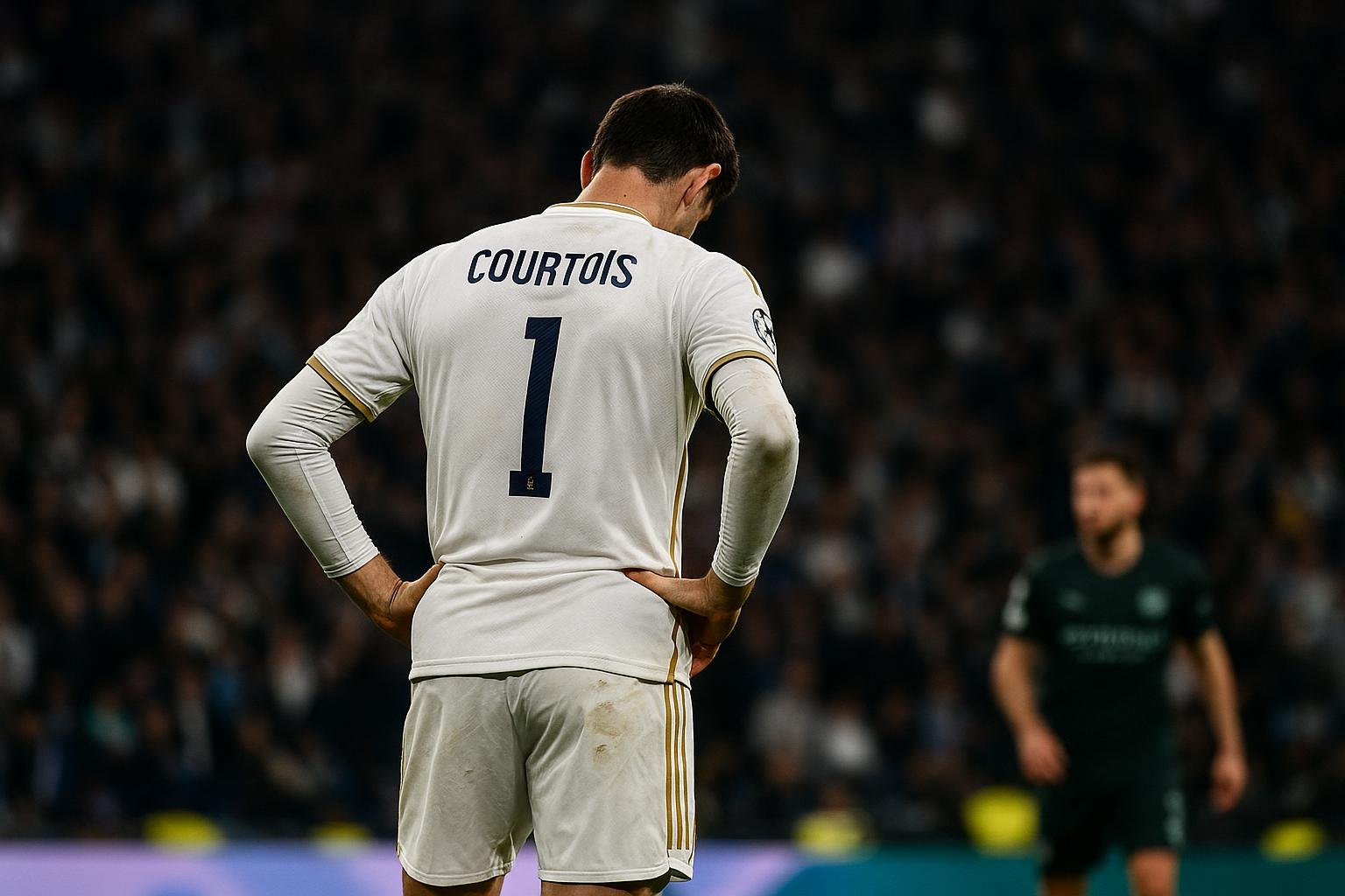 Teleurstelling bij spelers van Real Madrid na nederlaag tegen Manchester City