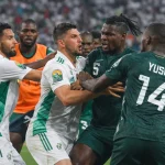 Gevecht tussen Algerije en Nigeria op de Afrika Cup