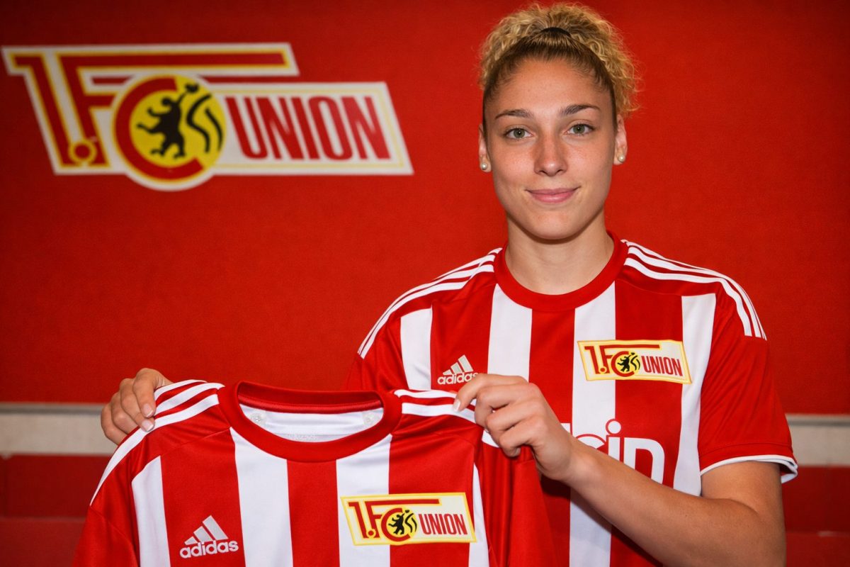 Amber Tysiak voorgesteld bij Union Berlin