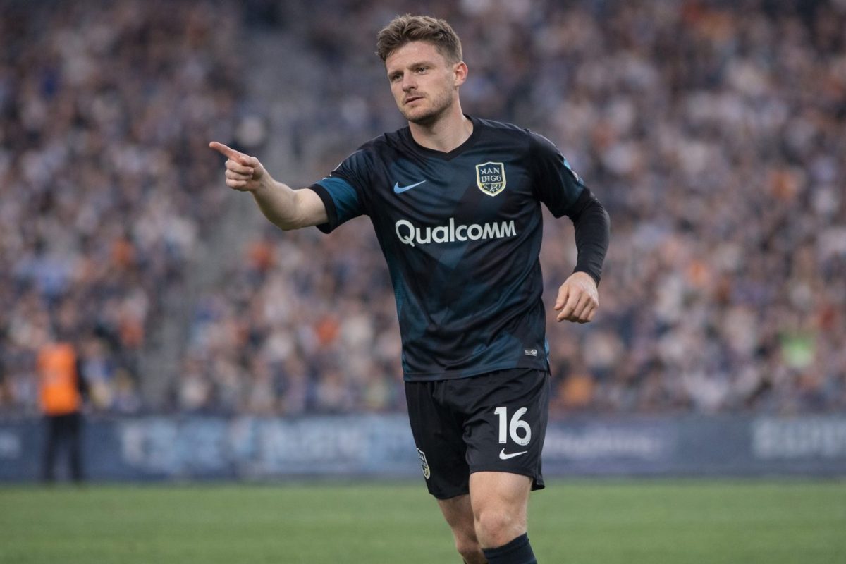 Anders Dreyer bij San Diego