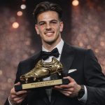 Ardan Jashari als winnaar van de gouden schoen