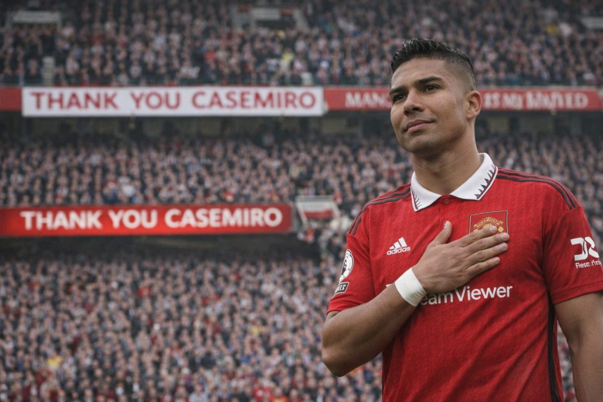 Casemiro neemt afscheid bij Manchester United