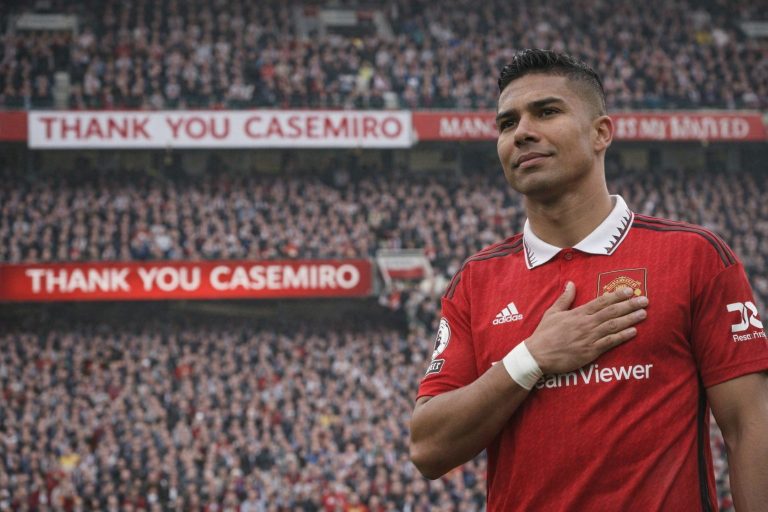 Casemiro neemt afscheid bij Manchester United