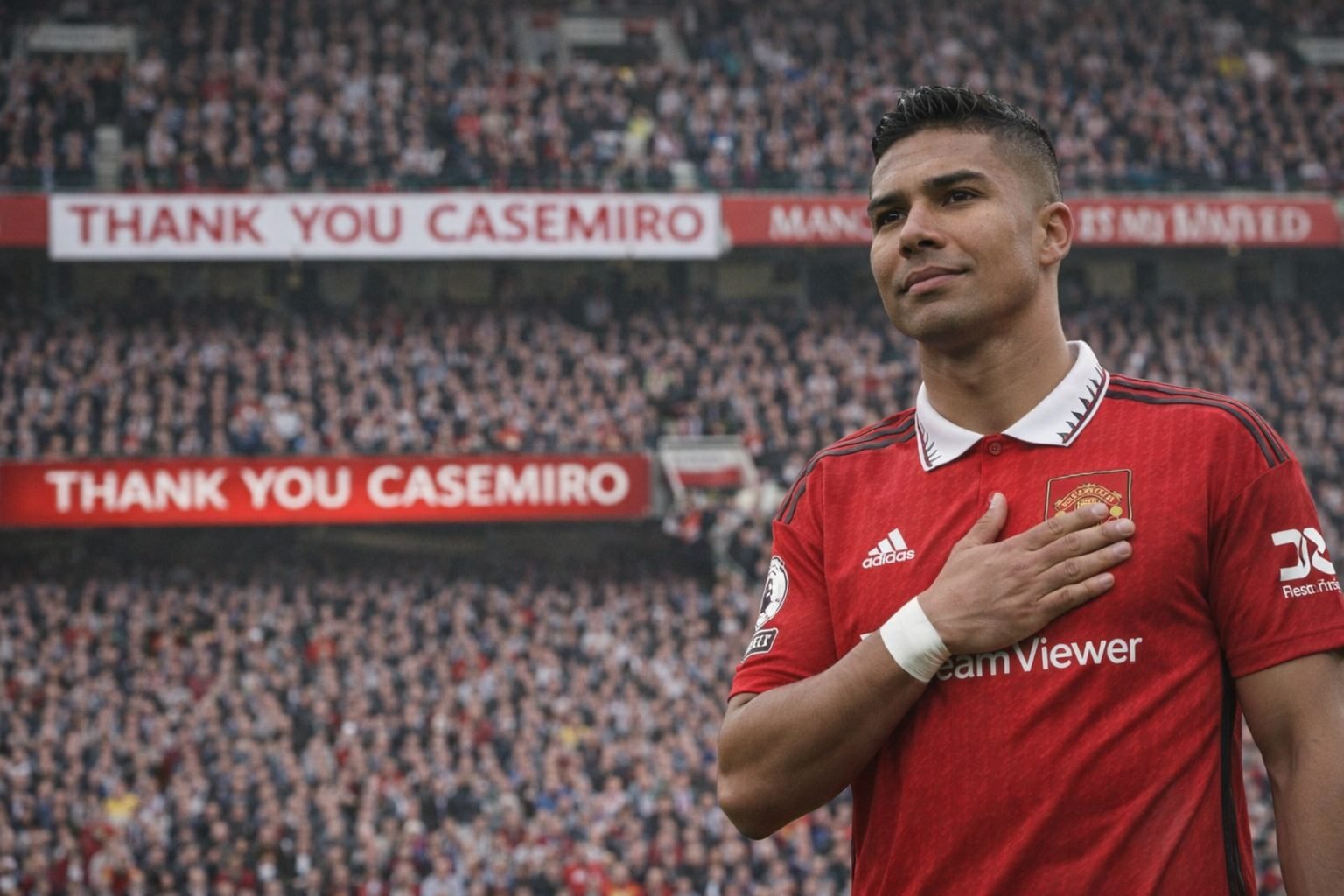 Casemiro neemt afscheid bij Manchester United