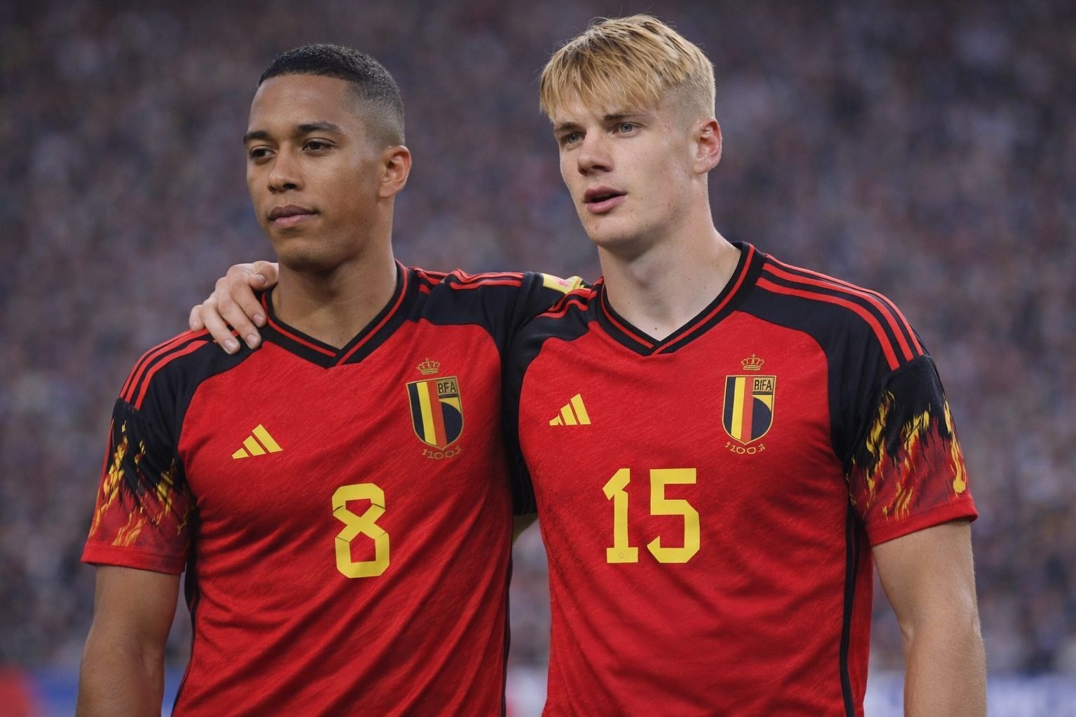 De Cat en Tielemans bij de Rode Duivels