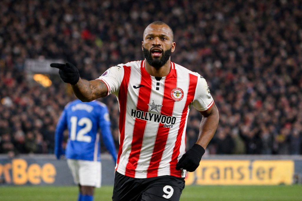 Igor-Thiago-Brentford-Club-Brugge Afbeelding van Igor Thiago bij Brentford