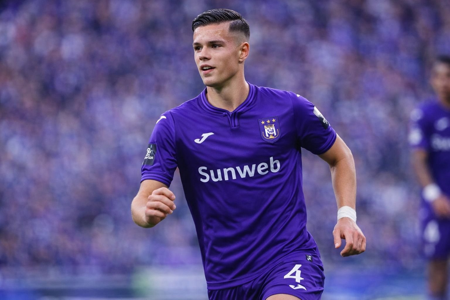 Jan-Carlo Simic als speler voor RSC Anderlecht