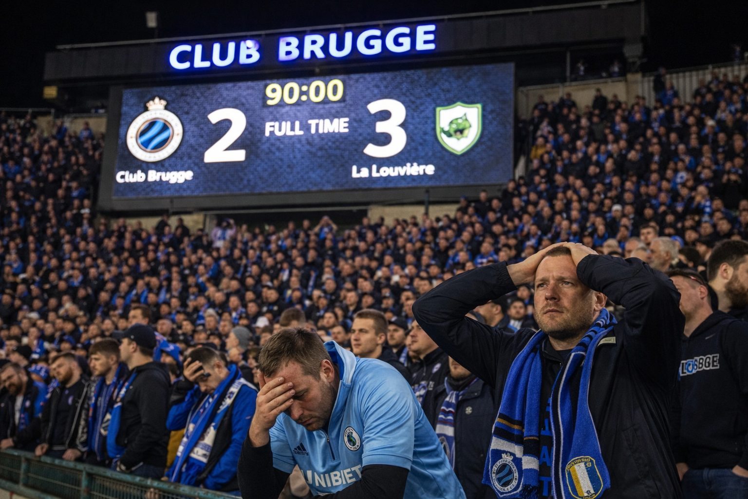 Club Brugge verliest in het Jan Breydelstadion