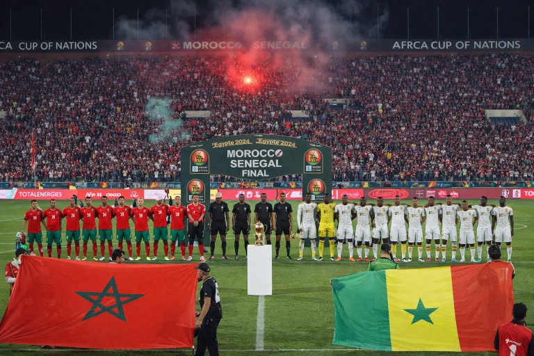 Afrika Cup-finale tussen Marokko en Senegal