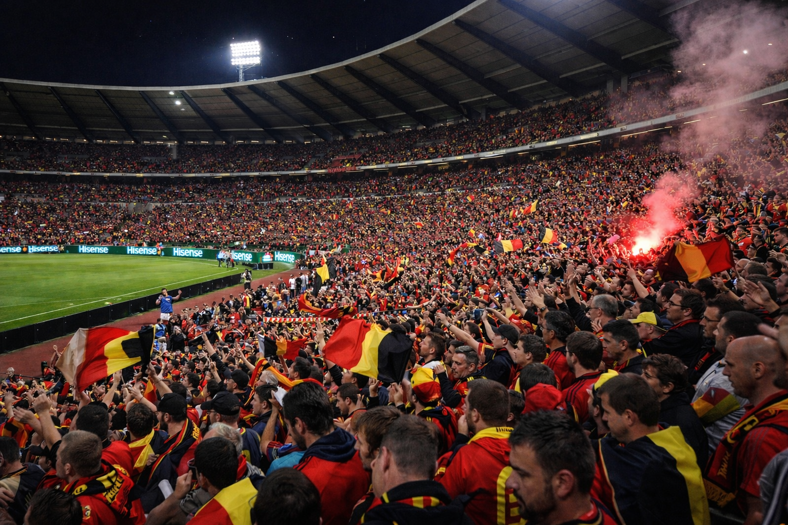 Een vol Koning Boudewijnstadion