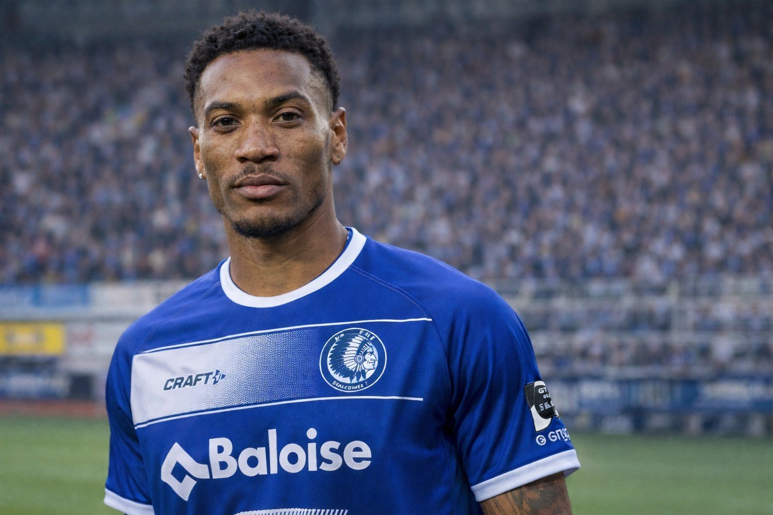 Samuel Kotto als speler van KAA Gent