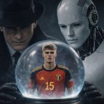 De Scout & Spion van VoetbalFocus kijken in een Glazen Bol naar Charles De Ketelaere