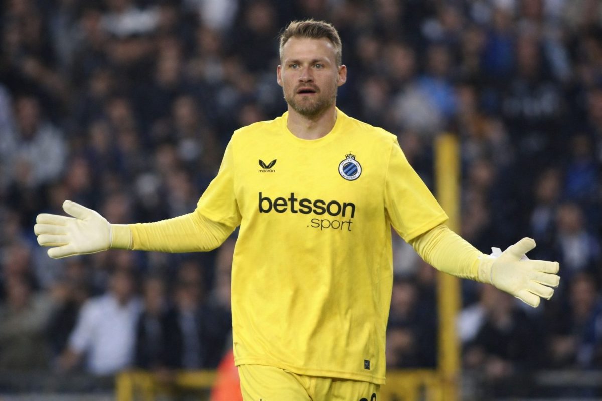 Simon Mignolet bij Club Brugge