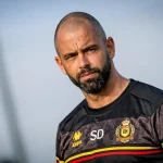 Steven Defour als coach op het trainingsveld