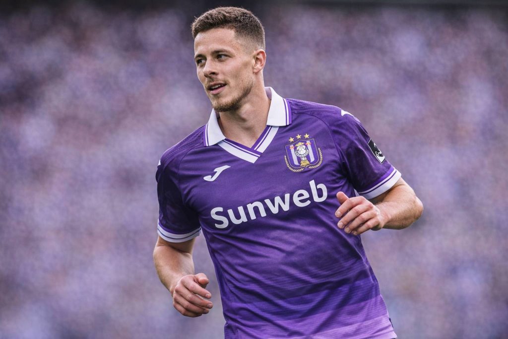 Thorgan Hazard als speler van RSC Anderlecht