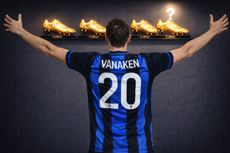Hans Vanaken met Gouden Schoenen