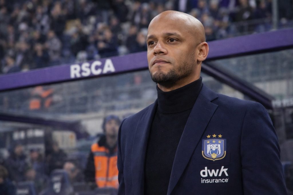 Vincent Kompany bij Anderlecht