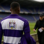 Olivier Renard van RSC Anderlecht tijdens een moment rond de wintermercato