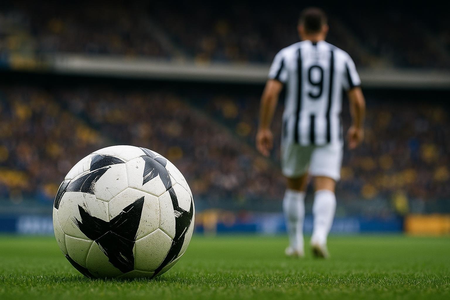 Neutrale foto die een transfercontext suggereert rond Juventus en Fenerbahçe