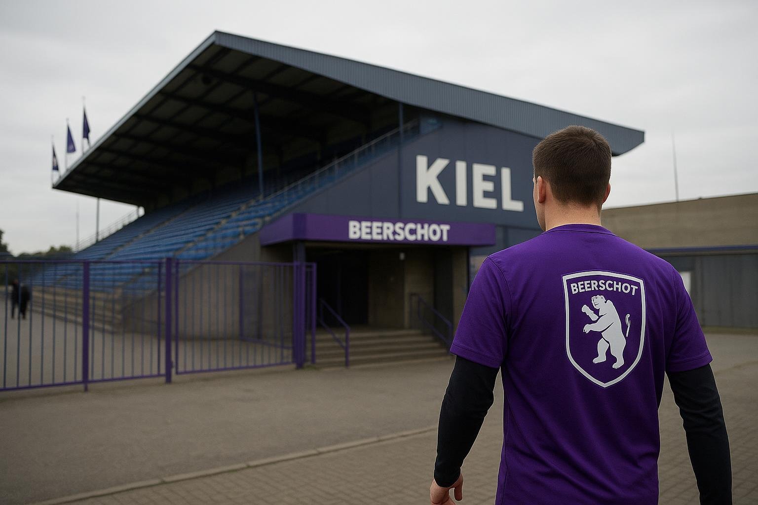 Sfeerbeeld in en rond het Kielstadion van Beerschot tijdens de wintermercato