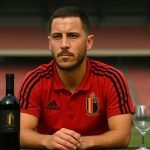 Eden Hazard die gelinkt wordt aan het wijnproject Vin des Champions