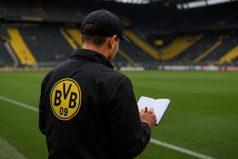 Transfercontext rond Borussia Dortmund en interesse in spelers uit de Jupiler Pro League