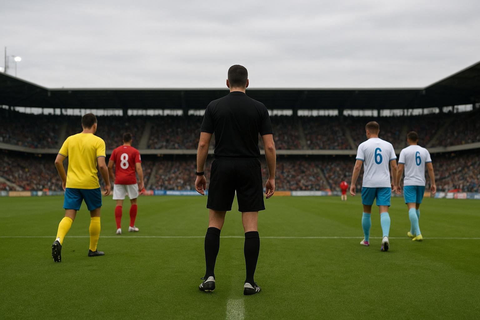 Spelers op het veld in De Geusselt tijdens MVV Maastricht tegen Jong FC Utrecht