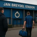 Sfeerbeeld rond het Jan Breydelstadion van Club Brugge tijdens de wintermercato