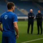 Hyeon-gyu Oh in actie voor KRC Genk tijdens een wedstrijd