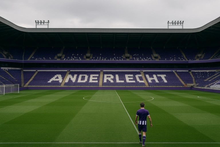 Sfeerbeeld rond het Lotto Park van RSC Anderlecht