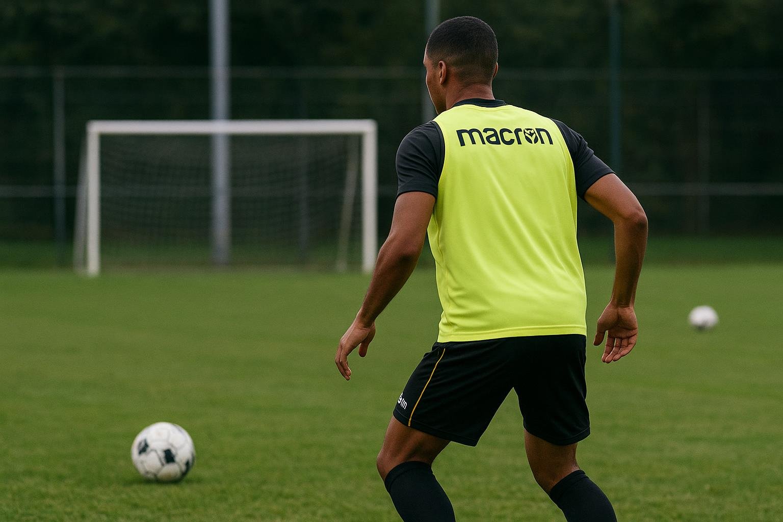 Denis Odoi in trainingskledij bij Roda JC