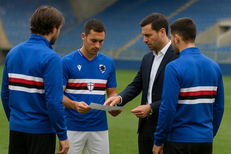 Jesper Fredberg in een stadionomgeving tijdens zijn periode als sportief bestuurder