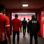 Sfeerbeeld rond PSV in het Philips Stadion tijdens de winterse transferperiode