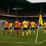Westerlo-trainer Issame Charaï langs de zijlijn tijdens KV Mechelen-Westerlo