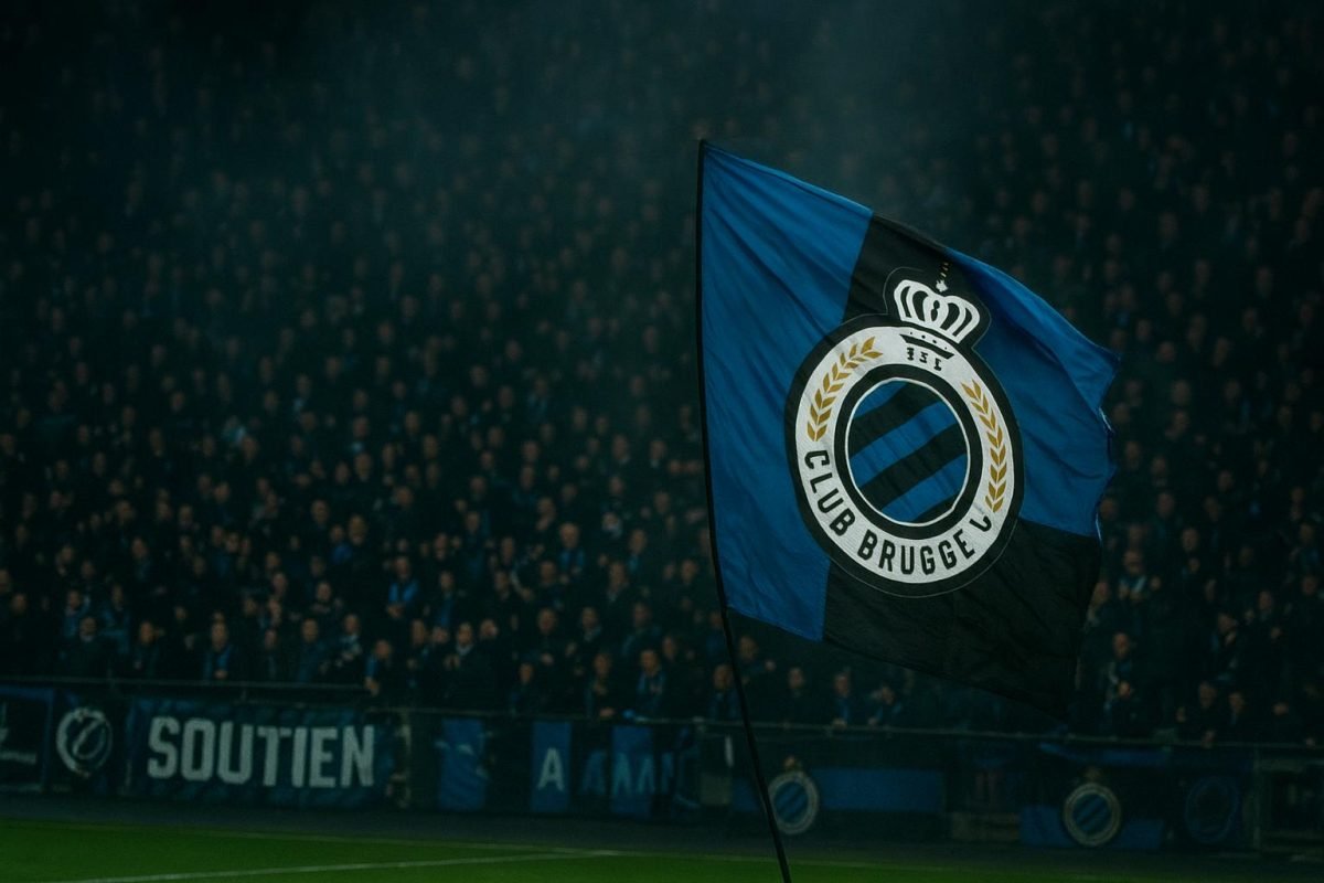 Algemene wedstrijdsfeer rond Club Brugge tijdens een Europese avond